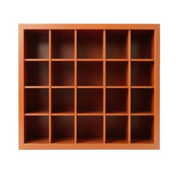 Wren Bluff Empty Mug-Storage Cabinet Insert - Terracotta