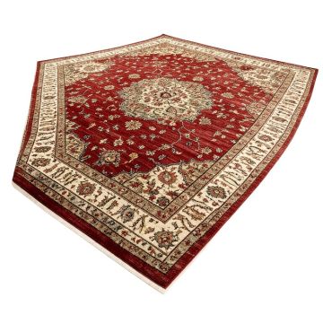 Moloney Power Loom Red/Beige/Brown Rug