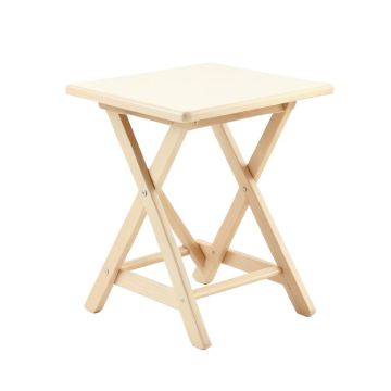 Harbor Bridge Compact Balcony Table - Cream
