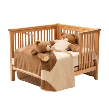 Omalley Teddy Bear Baby 9 Piece Crib Bedding Set