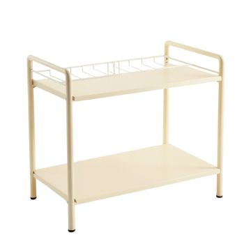 Fern Bridge Empty Countertop Canister Rack - Ivory