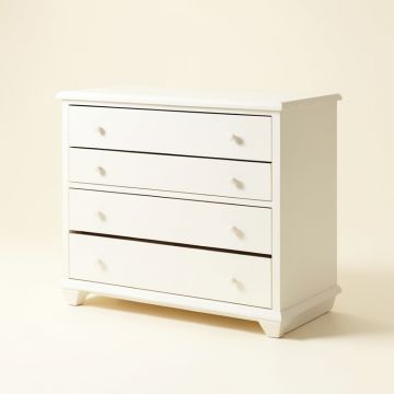 Parquetta 4 Drawer Standard Dresser (synthetic illustration; no displayed measurements)