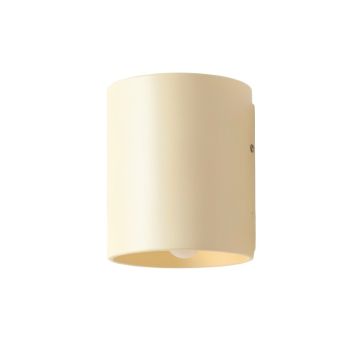 Glen Crest Wall Sconce Mounted On A Plain Wall - Ivory
