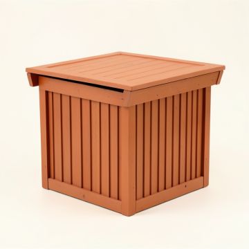 Meadow Branch Closed Outdoor Storage Box - Terracotta (synthetic illustration; no displayed measurements)