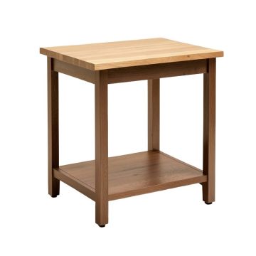 Nathalia Kitchen Cart With Manufactured Wood Top