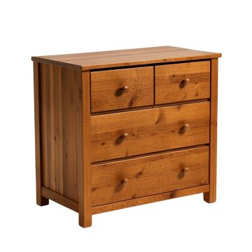 Westhoff 4 Drawer Combo Dresser