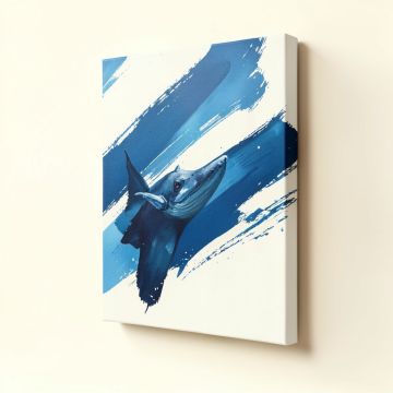 Abstract Strokes Nadando Paint - Wrapped Canvas Graphic Art Print (synthetic illustration; no displayed measurements)