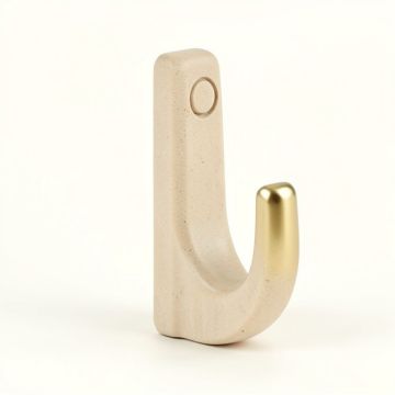 Stone Shower Hook (synthetic illustration; no displayed measurements)
