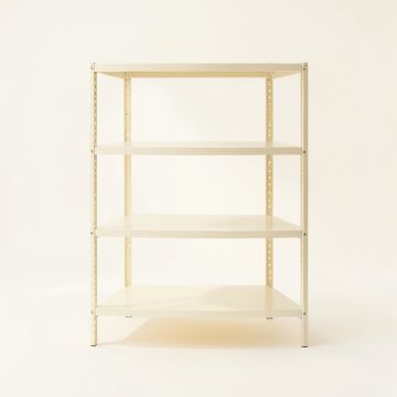 Hazel Bluff Empty Seed-Starting Shelving Unit Without Lights - Ivory (synthetic illustration; no displayed measurements)
