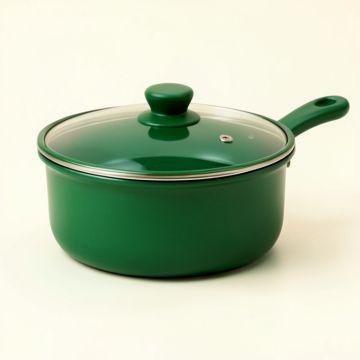 Ozeri Green Earth All-In-One Apeo & Pfoa-Free 5.3 Qt Non-Stick Sauce Pan With Lid (synthetic illustration; no displayed measurements)