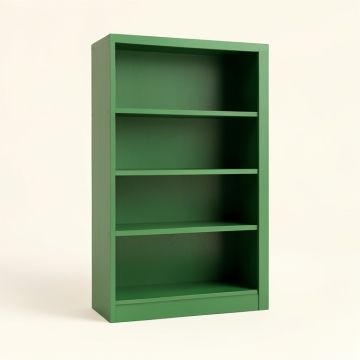 Flint Crossing Freestanding Bookcase - Green (synthetic illustration; no displayed measurements)
