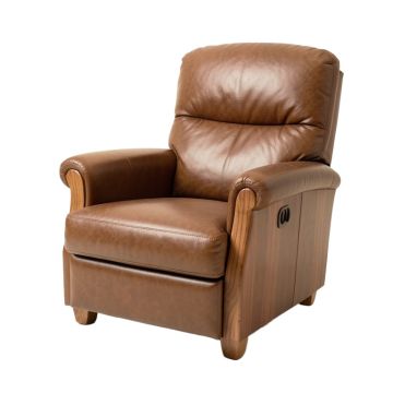Kettering 37.4 '' Wide Faux Leather Manual Club Recliner