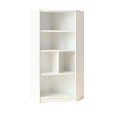 Bay Dell Freestanding Bookcase - White