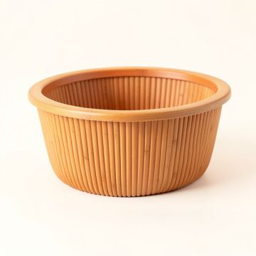Aspen Bridge Empty Storage Basket - Terracotta (synthetic illustration; no displayed measurements)