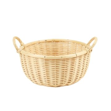 Reed Branch Empty Storage Basket - Ivory