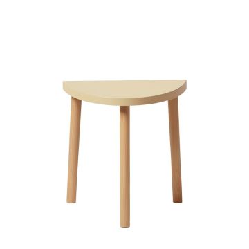 Field Bridge Compact Balcony Table - Beige (synthetic illustration; no displayed measurements)