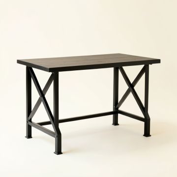 Lake Dale Empty Workshop Workbench - Black (synthetic illustration; no displayed measurements)