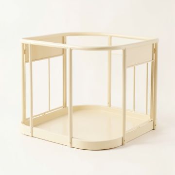 Pine Canyon Empty Furniture-Style Pet Crate - Cream (synthetic illustration; no displayed measurements)