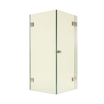 30.5 '' W X 80 '' Frameless Fixed Glass Panel