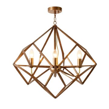 Collins Unique Geometric Chandelier