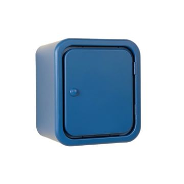 Maple Crossing Wall-Mounted Entry Cabinet - Blue