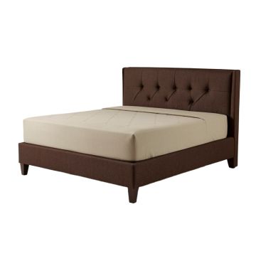 Adelanto King Tufted Platform Bed