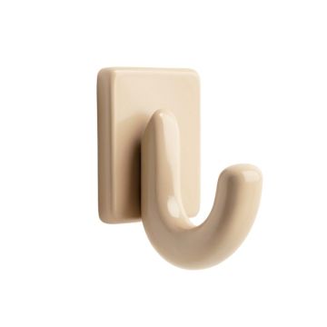 Hazel Bridge Wall-Mounted Robe Hook - Beige (synthetic illustration; no displayed measurements)