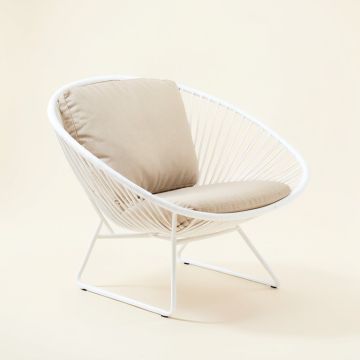 24 '' Wide Papasan Chair (synthetic illustration; no displayed measurements)