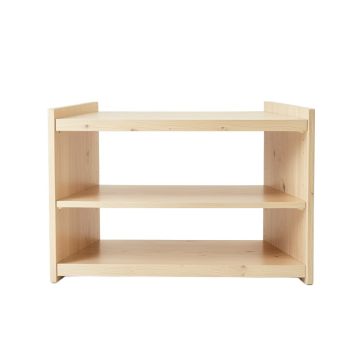 Willow Dell Desktop Shelving Unit - Beige
