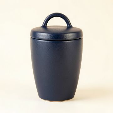 Cedar Brook Storage Canister With Lid - Navy (synthetic illustration; no displayed measurements)