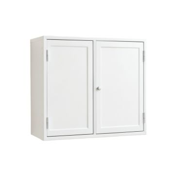 Cove Bridge Wall-Mounted Entry Cabinet - White