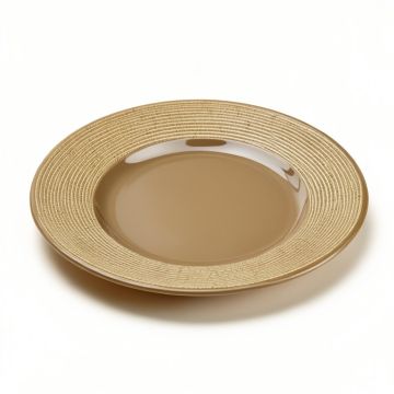 Woven 9 '' Melamine Salad Plate (synthetic illustration; no displayed measurements)