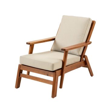 Vandergriff Lounge Patio Chair With Cushions