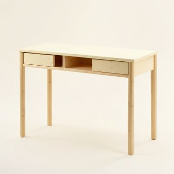 Laurel Dell Writing Desk - Cream (synthetic illustration; no displayed measurements)