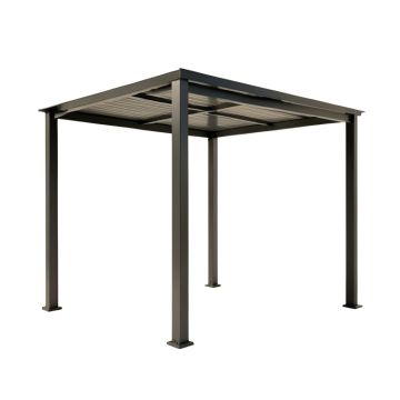 Ithaca Attached 10 Ft. W X 10 Ft. D Vinyl Pergola