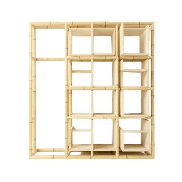 Field Brook Empty Vertical Garden Frame - Ivory