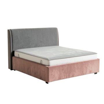 Madison Upholstered Low Profile Platform Bed