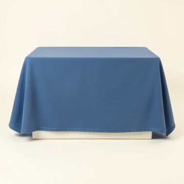 Pine Dale Flat Bed Sheet - Blue (synthetic illustration; no displayed measurements)