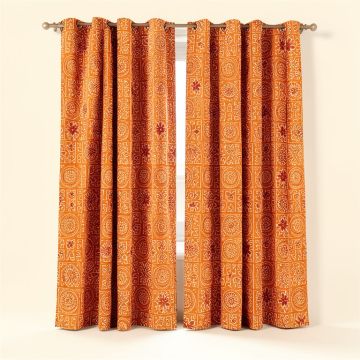 Ambesonne Moroccan 2 Panel Curtain Set (synthetic illustration; no displayed measurements)
