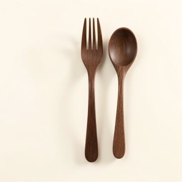 Fork And Spoon Wood Wall Adornment (synthetic illustration; no displayed measurements)