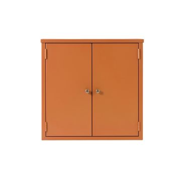 Harbor Bluff Wall-Mounted Entry Cabinet - Terracotta