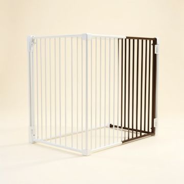 Noriega 3 Panel Foldable Free Standing Pet Gate (synthetic illustration; no displayed measurements)