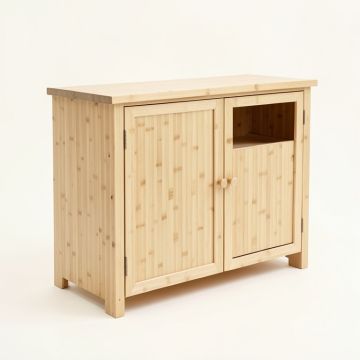 Dawn Crossing Freestanding Laundry Folding Counter - Beige (synthetic illustration; no displayed measurements)
