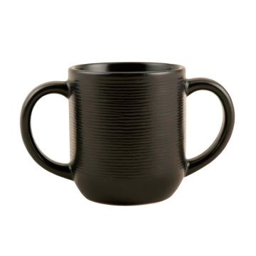 Slate Branch Ceramic Mug - Black