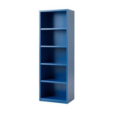 Fern Crest Narrow Cubby Tower - Blue (synthetic illustration; no displayed measurements)