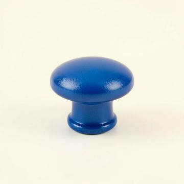 Fern Crest Cabinet Knob Without Packaging - Blue (synthetic illustration; no displayed measurements)