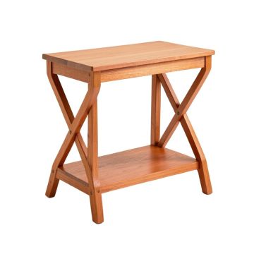 Elm Branch Side Table - Terracotta
