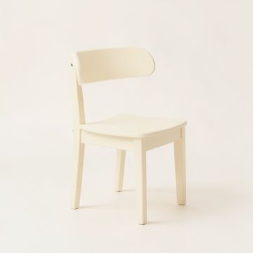 Alder Branch Small Chair - Cream (synthetic illustration; no displayed measurements)