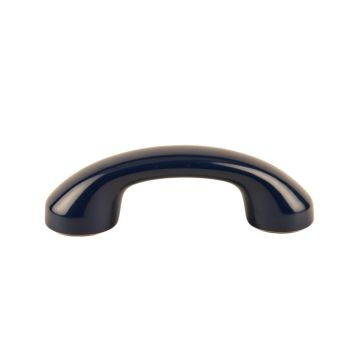 Stone Arc Cabinet Handle Without Packaging - Navy
