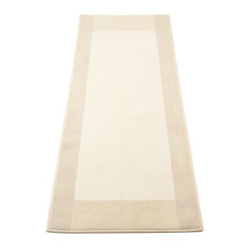 Stone Arc Narrow Runner Rug - Cream